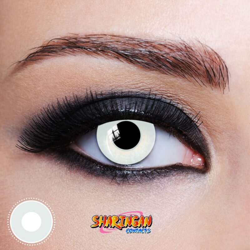 Byakugan White Ring Cosplay Contact Lenses