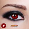 Weiße und rote Rinnegan-Sharingan-Kontakte