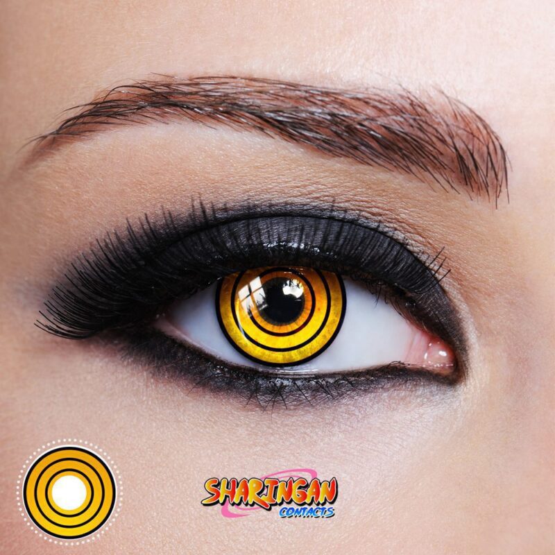Momoshiki And Urashiki'S Yellow Rinnegan Sharingan Contacts