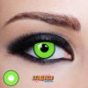Verde con borde negro - Lentes de contacto Kakuzu Cosplay
