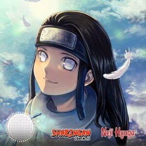 Neji Hyuga Cosplay Lentes de Contacto
