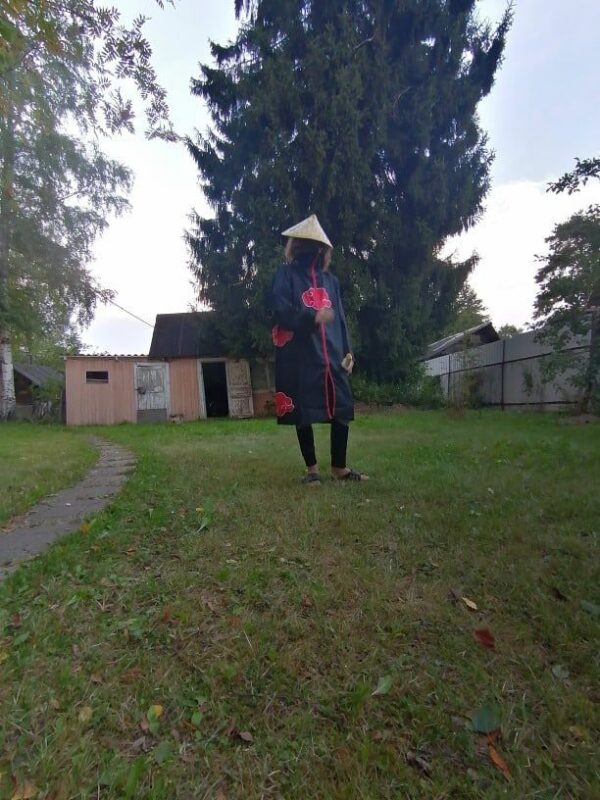 Akatsuki Capa Larga - Akatsuki Cosplay Costume photo review