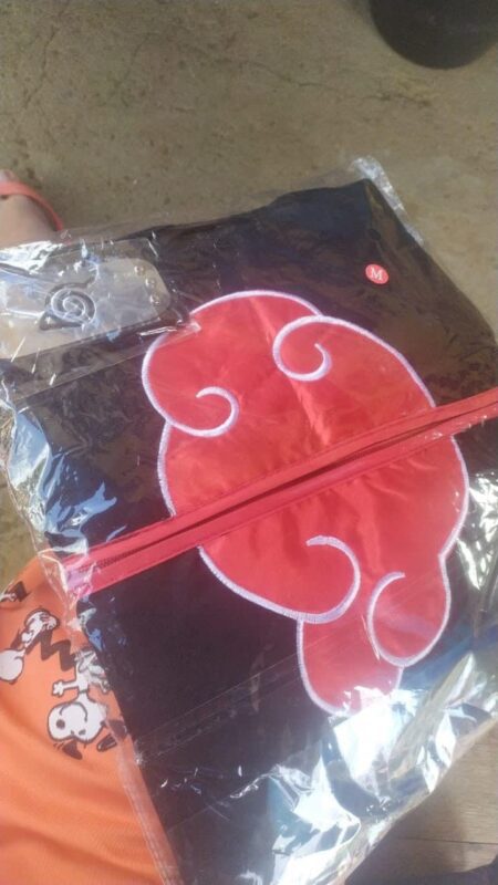 Akatsuki Capa Larga - Akatsuki Cosplay Costume photo review