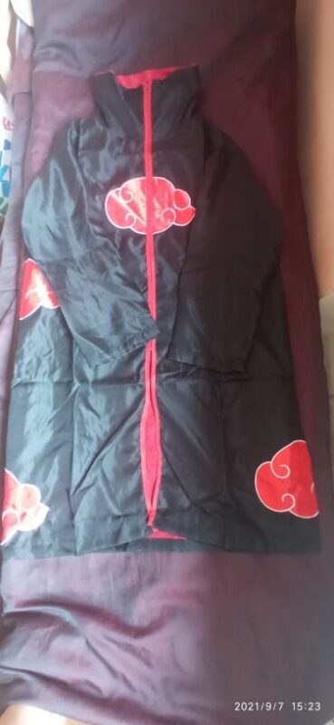 Akatsuki Capa Larga - Akatsuki Cosplay Costume photo review