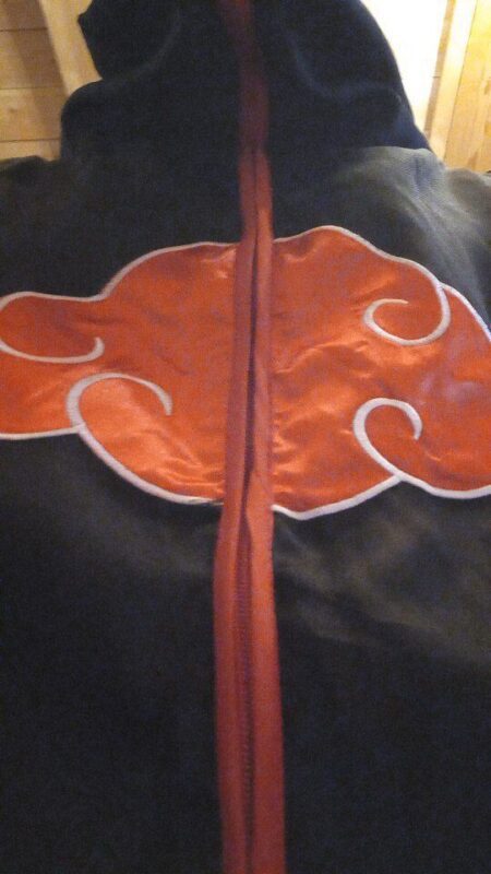 Akatsuki Capa Larga - Akatsuki Cosplay Costume photo review
