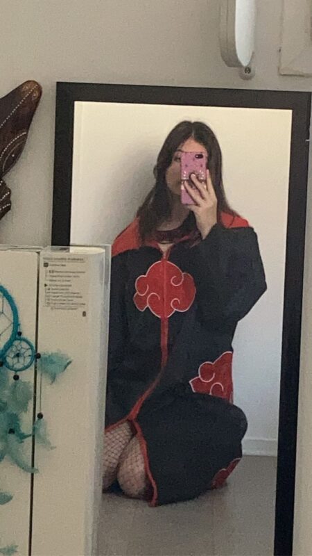 Akatsuki Capa Larga - Akatsuki Cosplay Costume photo review