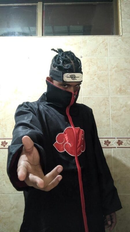 Akatsuki Capa Larga - Akatsuki Cosplay Costume photo review