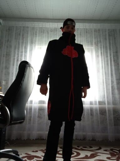Akatsuki Capa Larga - Akatsuki Cosplay Costume photo review