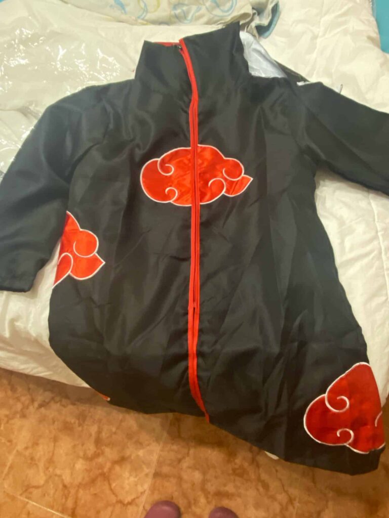 Akatsuki Capa Larga - Akatsuki Cosplay Costume photo review