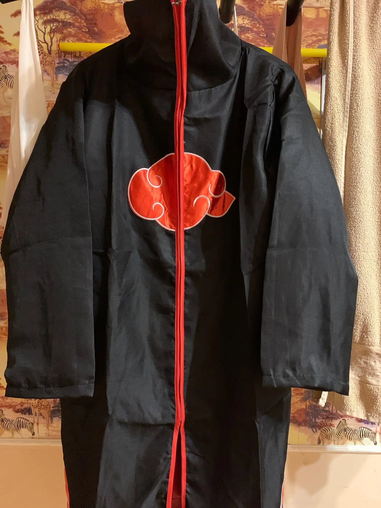 Akatsuki Cloak Long Robe - Akatsuki Cosplay Costume photo review