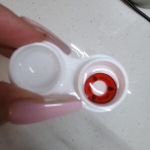 Reseña fotográfica de los contactos Uchiha Sharingan totalmente activados