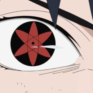 Contactos del Mangekyou Sharingan de Sasuke